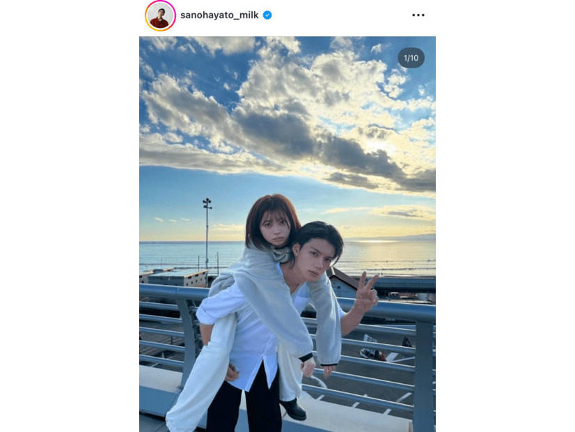 佐野勇斗、桜田ひよりをおんぶ！仲良し『ESCAPE』コンビに反響「尊い」「大好きすぎる」