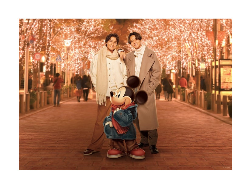 ミッキー×King ＆ Prince／ホリデーシーズンアート（C）2025 Disney
