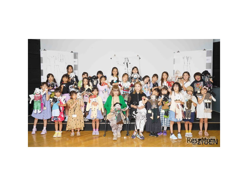 「こどもファッションプロジェクト」のようす