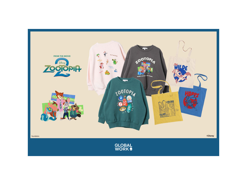 ズートピア/トートBAG　ズートピア/あったかスウェット