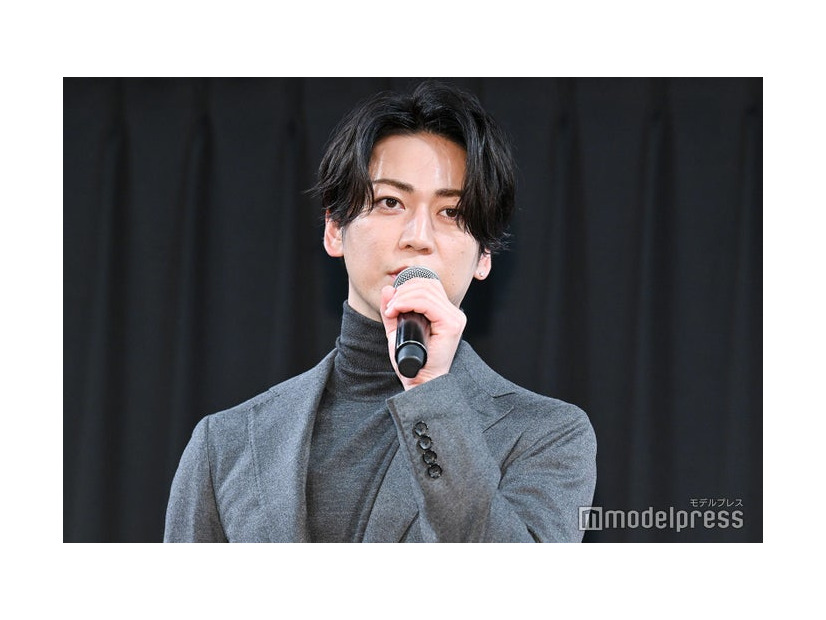 「神の雫」アニメ制作発表会見に出席した亀梨和也（C）モデルプレス