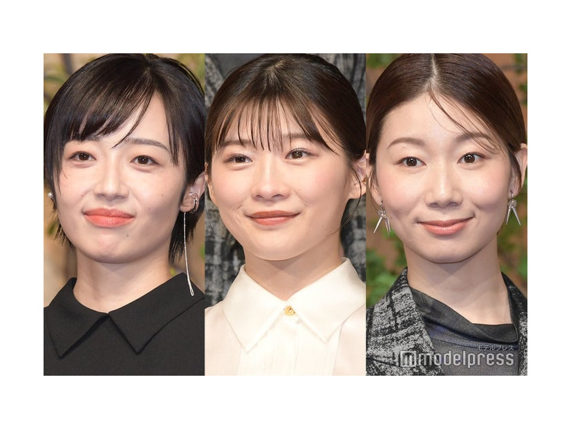 （左から）森田望智、伊藤沙莉、土居志央梨（C）モデルプレス