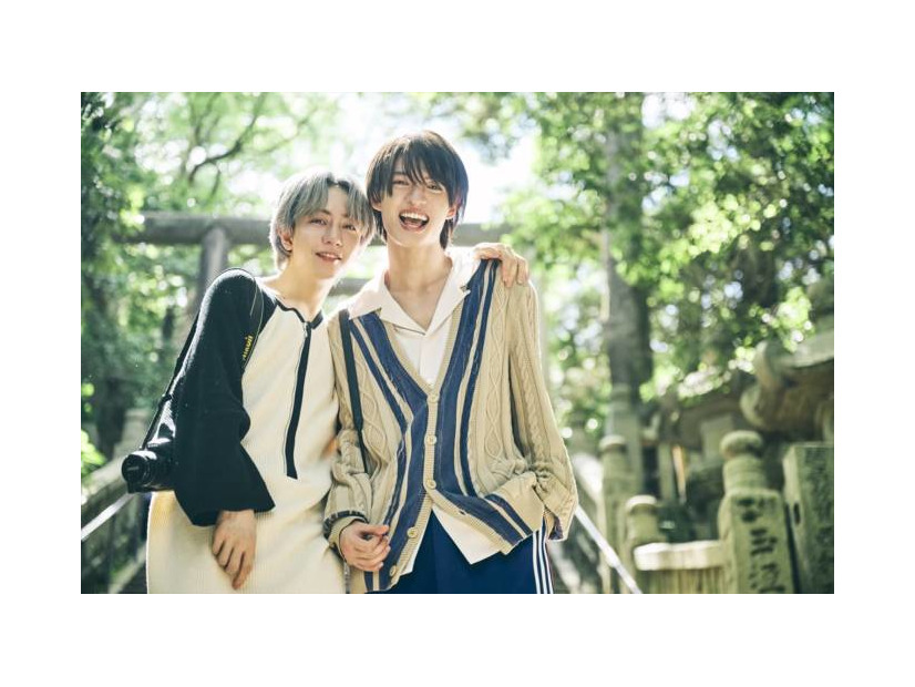 げんじぶ杢代和人＆長野凌大、仲良く寄り添ってにっこり！初めての2人旅で見せた“素の魅力”