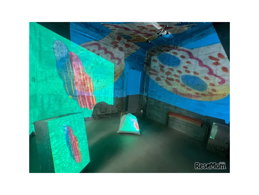 プロジェクションマッピングとアナログアートの融合