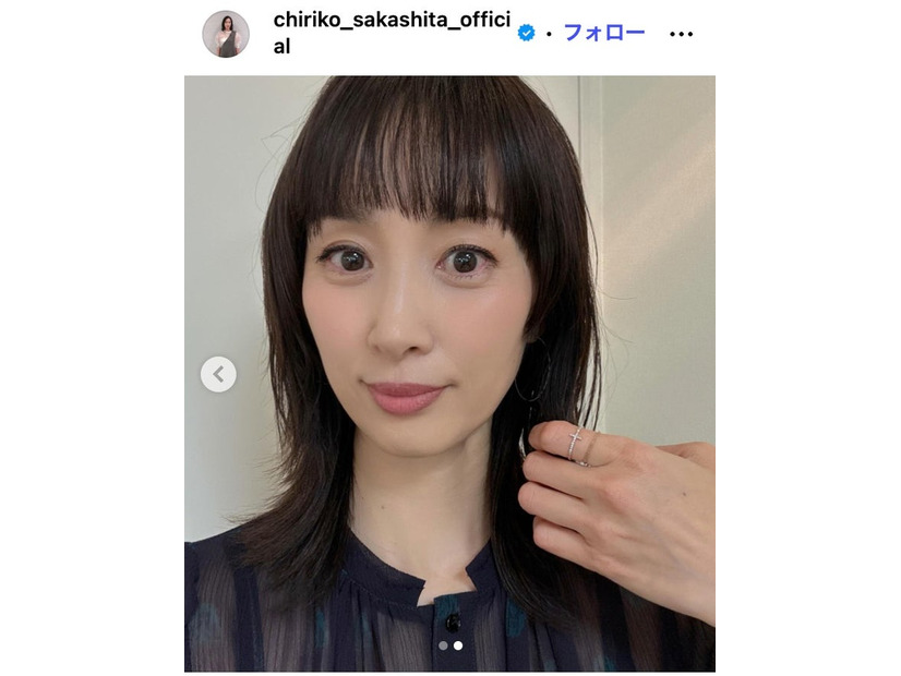 坂下千里子Instagramより