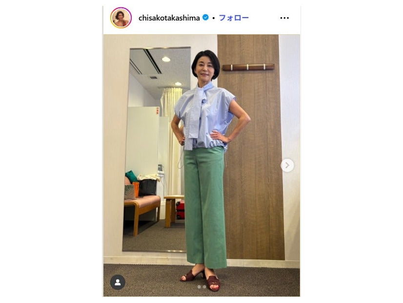 高嶋ちさ子Instagramより