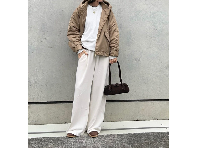 今シーズン着こなしたい【ユニクロ】の優秀スウェットパンツ。大人かっこいい着こなしのお手本スタイル【40代の毎日コーデ】