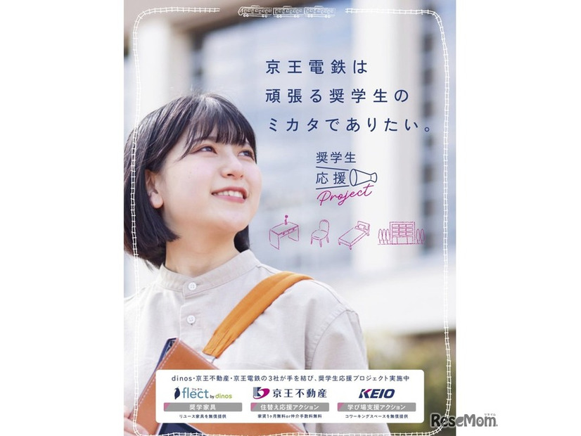 奨学生応援プロジェクトポスター