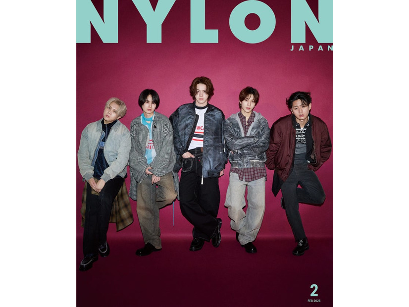 「NYLON JAPAN」2月号（カエルム、12月26日発売）表紙：KEY TO LIT（C）NYLON JAPAN