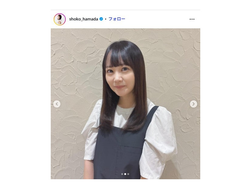 浜田翔子Instagramより