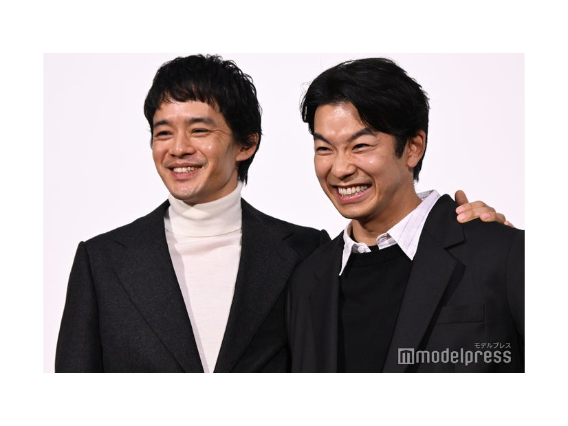 「豊臣兄弟！」会見に出席した池松壮亮、仲野太賀（C）モデルプレス