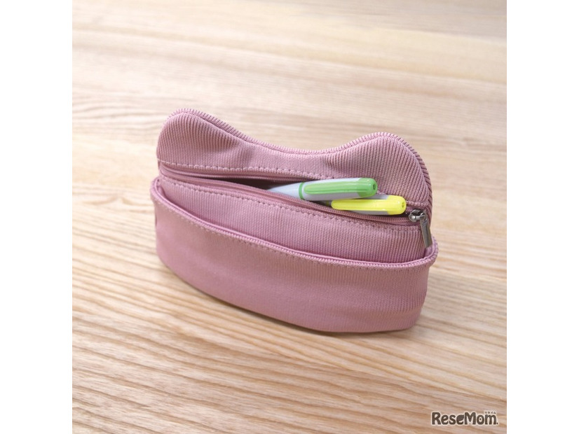 ノートにかぶせる猫耳ポーチ