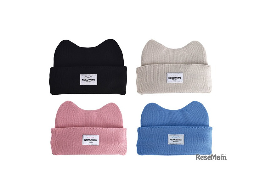 ノートにかぶせる猫耳ポーチ