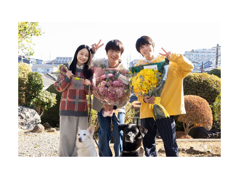 白鳥玉季、及川光博、手越祐也（C）日本テレビ