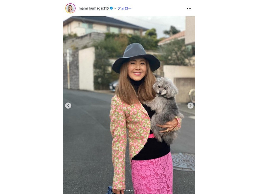 熊谷真実Instagramより