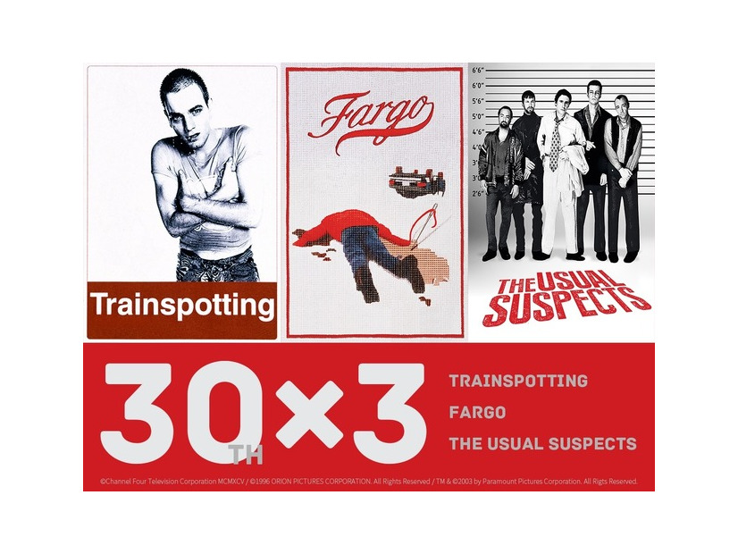 Filmarks 90's 特別企画＜30th×3＞キービジュアル