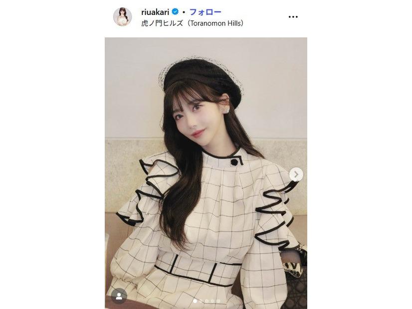 大野茜里（Rちゃん）Instagramより