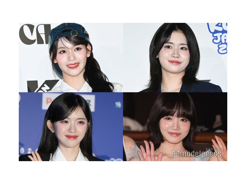 （左上から時計回りに）RAN（石井蘭）、KOKONA（佐々木心菜）、SHIZUKU（飯田栞月）、COCORO（加藤心）（C）モデルプレス