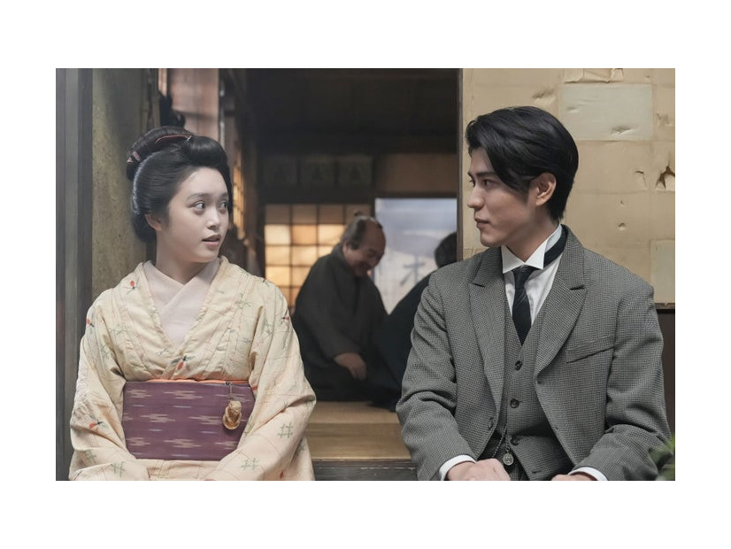 高石あかり、寛一郎「ばけばけ」第63話（C）NHK