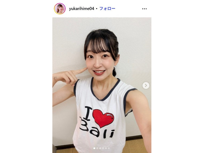 松井祐香里Instagramより