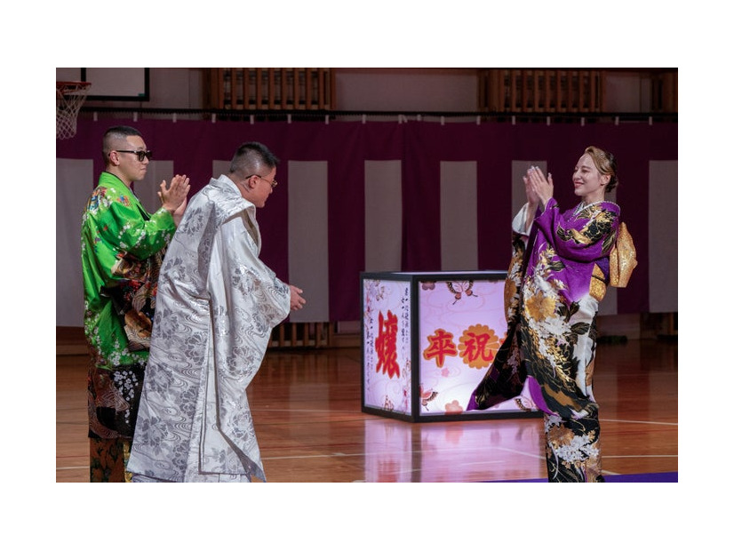 ミルク、つーちゃん、Baby／Netflixリアリティシリーズ「ラヴ上等」（提供写真）