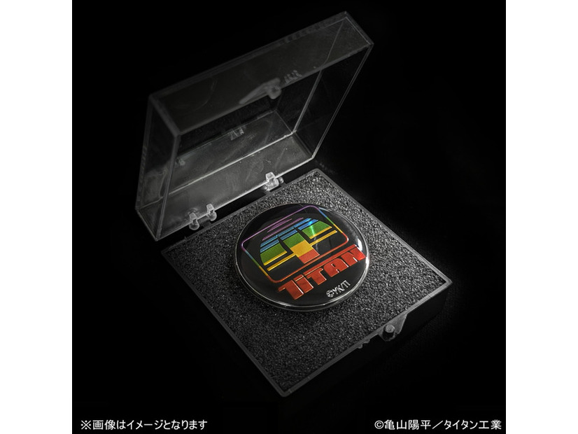 社章はケース付き！