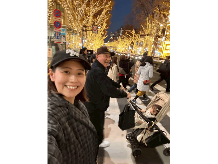 山本圭壱、西野未姫＆愛娘と原宿デート！幸せ家族SHOTに反響「ステキ」「癒されます」