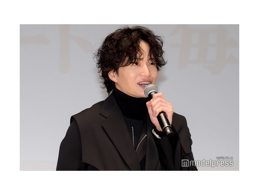 「こちら予備自衛英雄補？！」完成披露試写会に出席した菊池風磨（C）モデルプレス