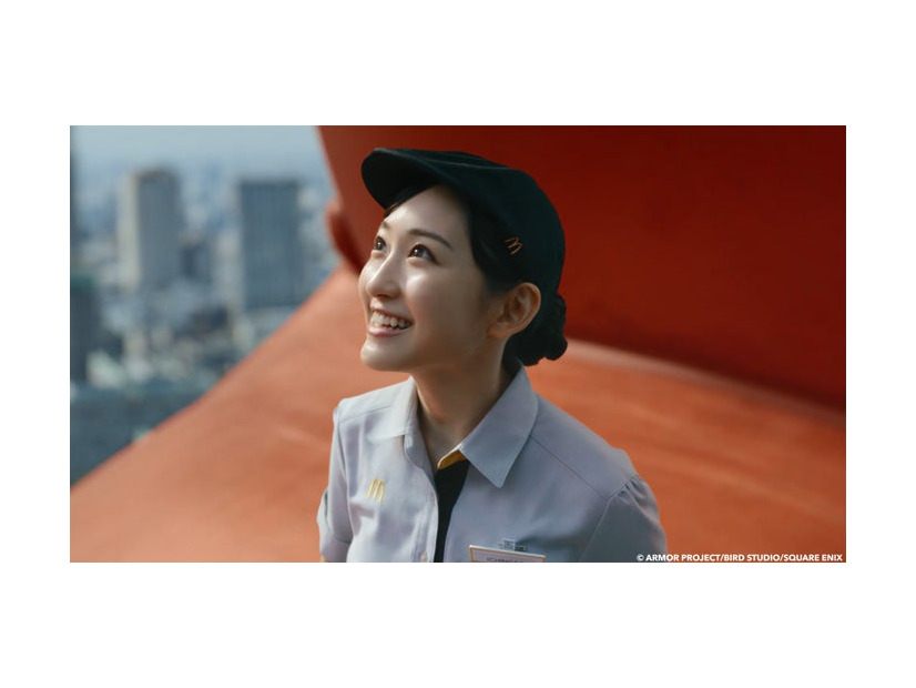 一ノ瀬美空／マクドナルド「ドラクエバーガー誕生」篇（C）乃木坂46LLC