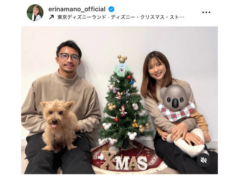 真野恵里菜、“毎年恒例”家族の記念SHOT公開「話し合ってないのに同じ色味の服を選んでた」