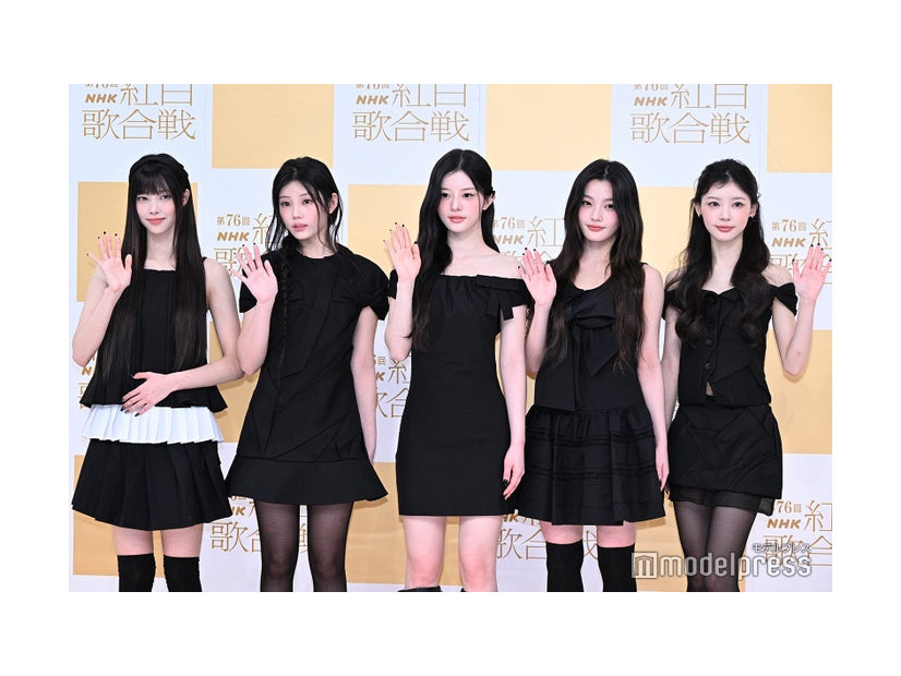 「第76回NHK紅白歌合戦」音合わせ・取材会に出席したILLIT（C）モデルプレス