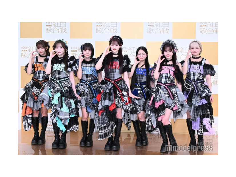 （後列左から）南なつ、福山梨乃、桐原美月、宮野静（前列左から）小川奈々子、立花琴未、村川緋杏／CANDY TUNE（C）モデルプレス