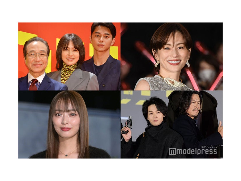 （上段左から）小日向文世、長澤まさみ、東出昌大、米倉涼子（下段左から）内田理央、中村倫也、豊川悦司（C）モデルプレス