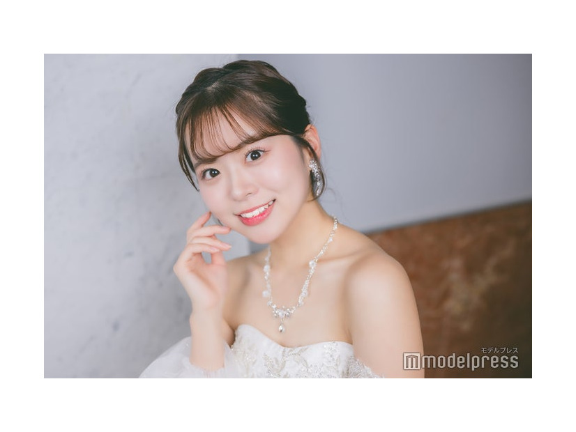 「MISS CIRCLE CONTEST 2025」モデルプレス賞を受賞した福田真鈴さん（C）モデルプレス