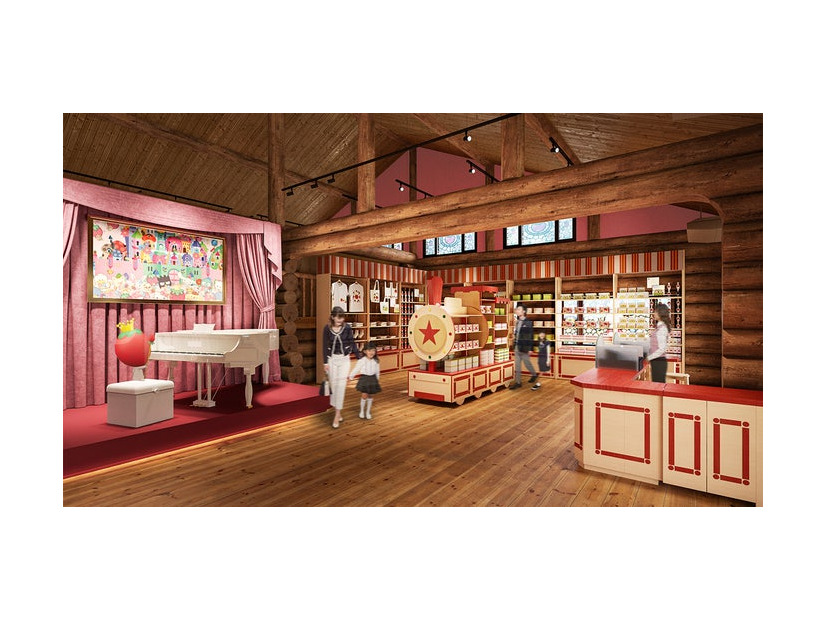 山梨いちごの王さまミュージアム サンリオ創業者 辻信太郎記念館（C）2025 SANRIO CO.,LTD. 著作 株式会社サンリオ