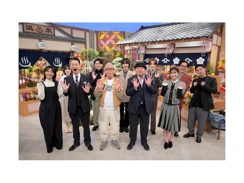 「おしょうバズTV」1月1日放送出演者（C）テレビ朝日