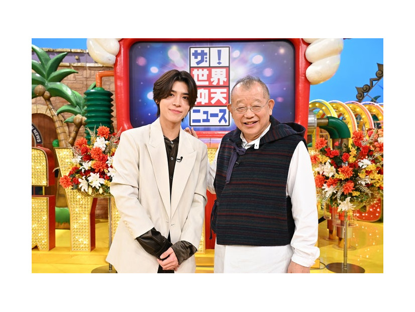 松島聡、笑福亭鶴瓶（C）日本テレビ