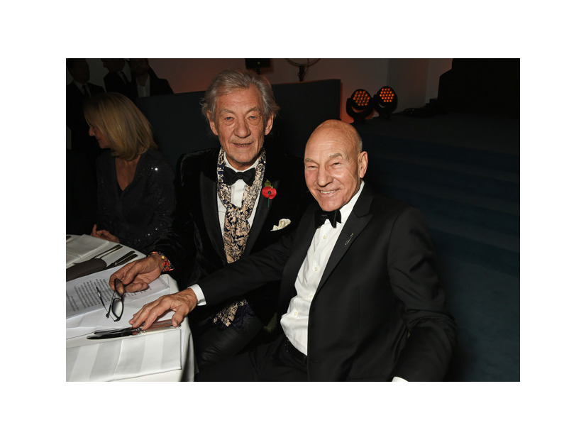 イアン・マッケラン＆パトリック・スチュワート　Photo by David M. Benett/Dave Benett/Getty Images