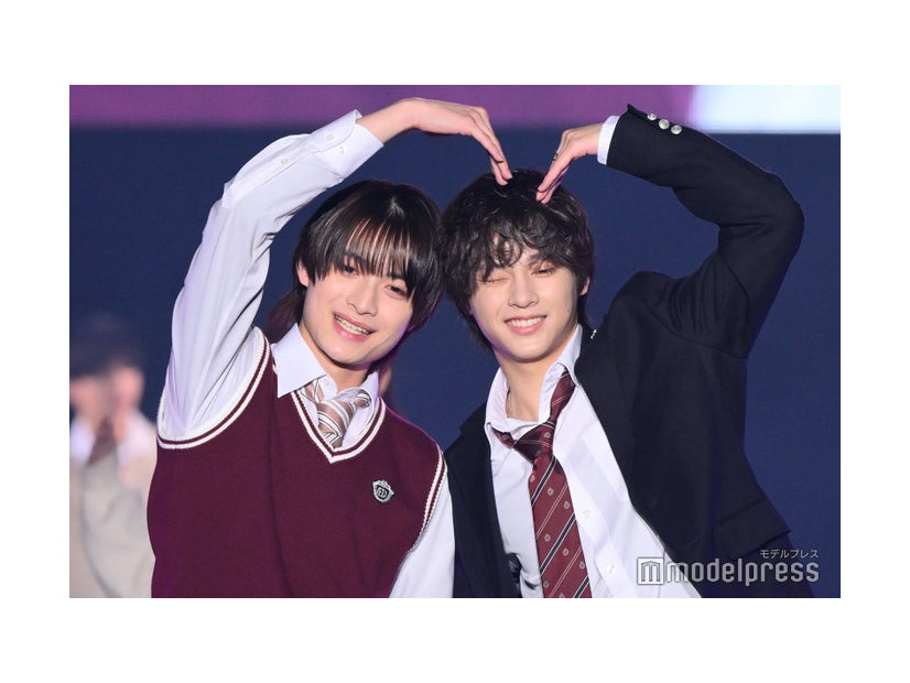 倉⽥琉偉、森本陸⽃（C）モデルプレス