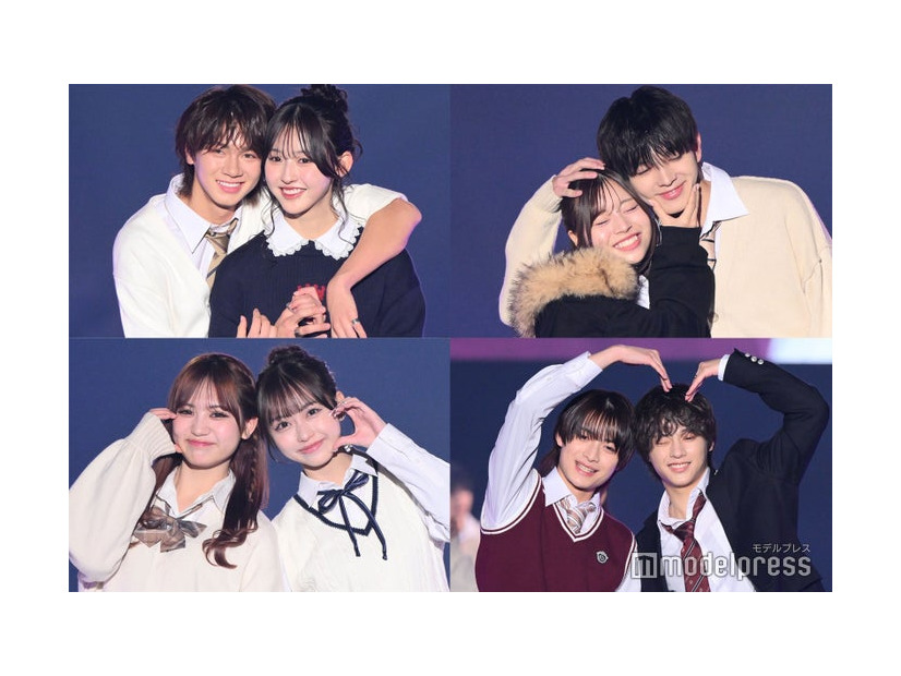 （上段左から）内田金吾、多田梨音、谷村優真、倉澤俊（下段左から）代⽥萌花、永瀬さら、倉⽥琉偉、森本陸⽃（C）モデルプレス