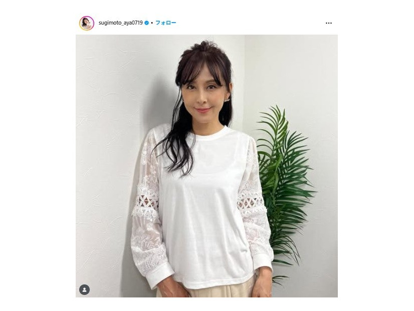 杉本彩Instagramより