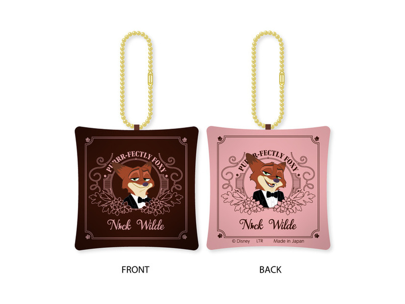 クッションキーホルダー　　税込1,650円／「ズートピア2」OH MYCAFE©Disney