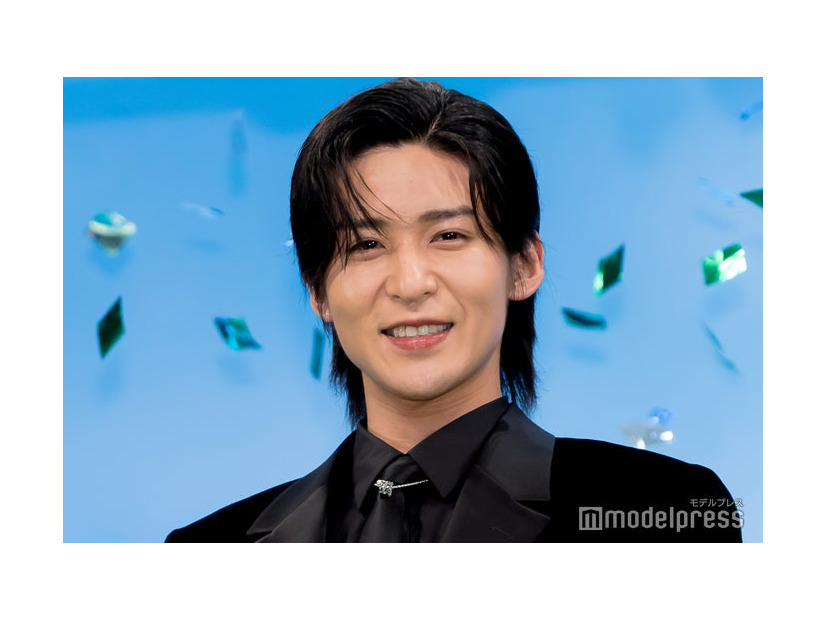 映画「ほどなく、お別れです」完成披露舞台あいさつに登壇した目黒蓮（C）モデルプレス