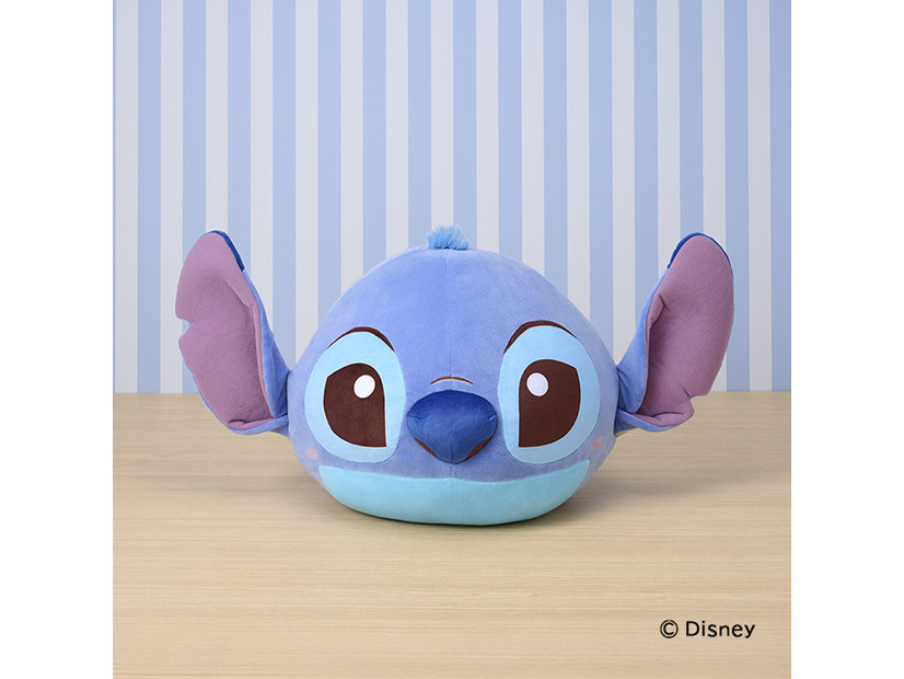 ディズニー スティッチ　スーパーギガザッカもちもちクッション © Disney ©Bandai Namco Experience Inc.