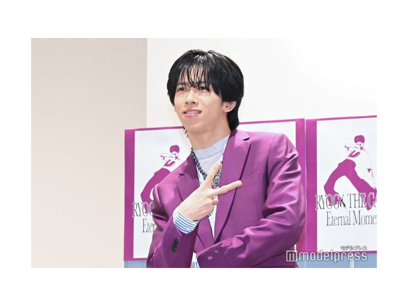 「RYOGA THE CARD 〜Eternal Moment〜」発売記念イベントに登場したリョウガ（C）モデルプレス