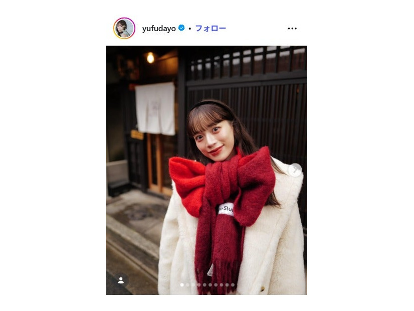 由布菜月Instagramより