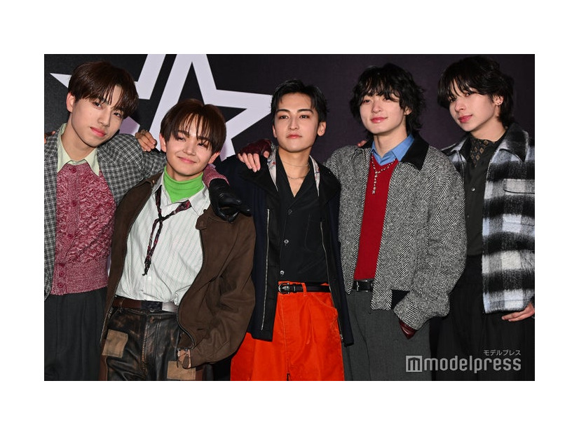 STARGLOW／（左から）GOICHI、TAIKI、KANON、RUI、ADAM（C）モデルプレス