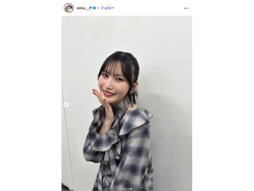 福岡聖菜Instagramより