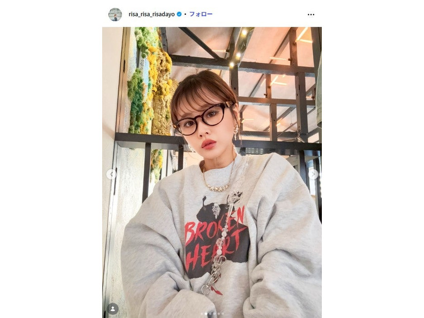 新垣里沙Instagramより