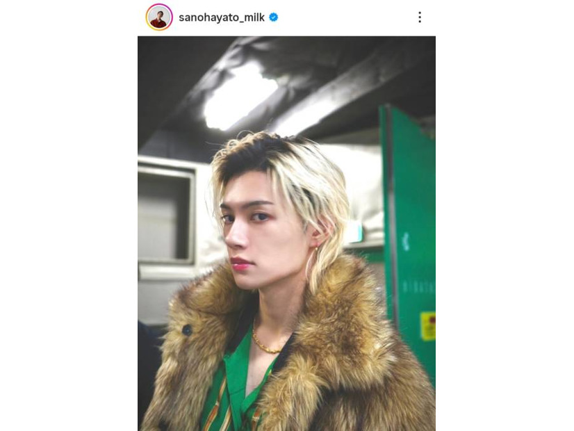 佐野勇斗、金髪時代の美麗SHOTに「流石にカッコよすぎる」「イケメンすぎてびっくり」の声